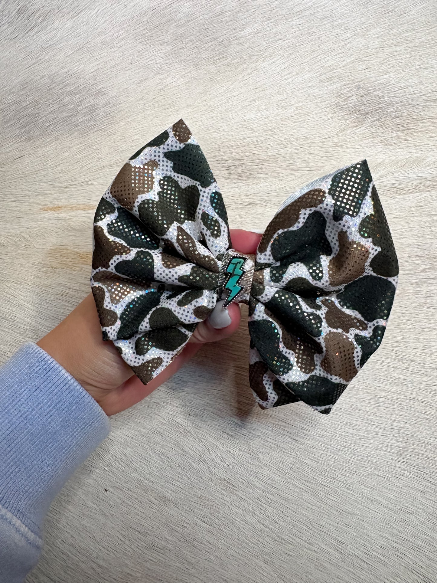 REGULAR 5 INCH CLIP BOW BOLT CHARM ADDED