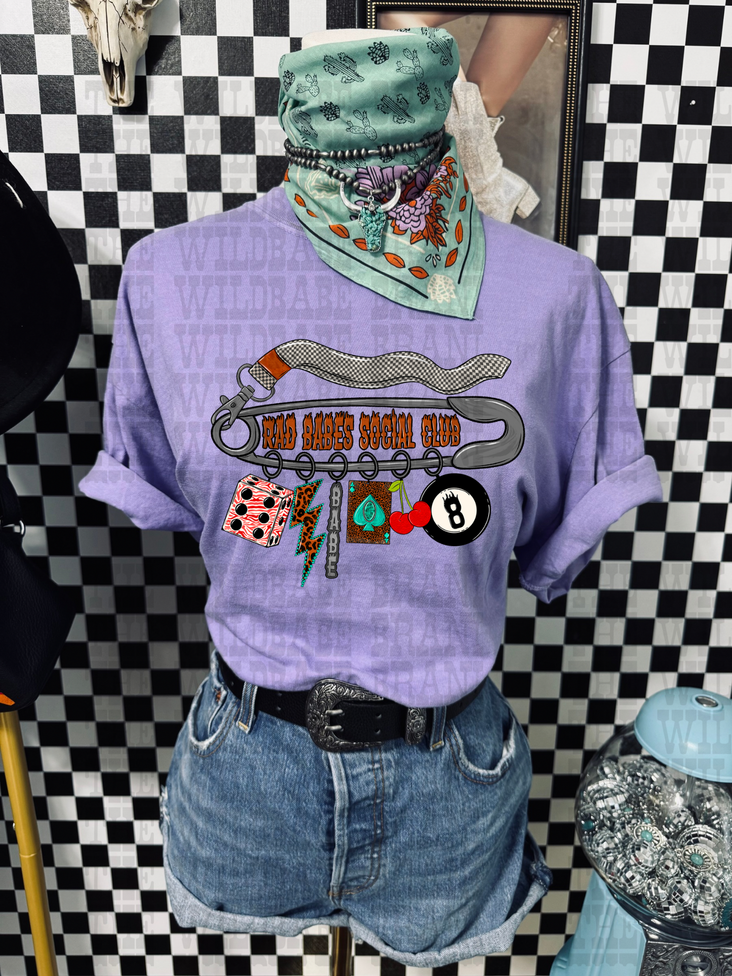 RAD BABE ORANGE TEE TUESDAY