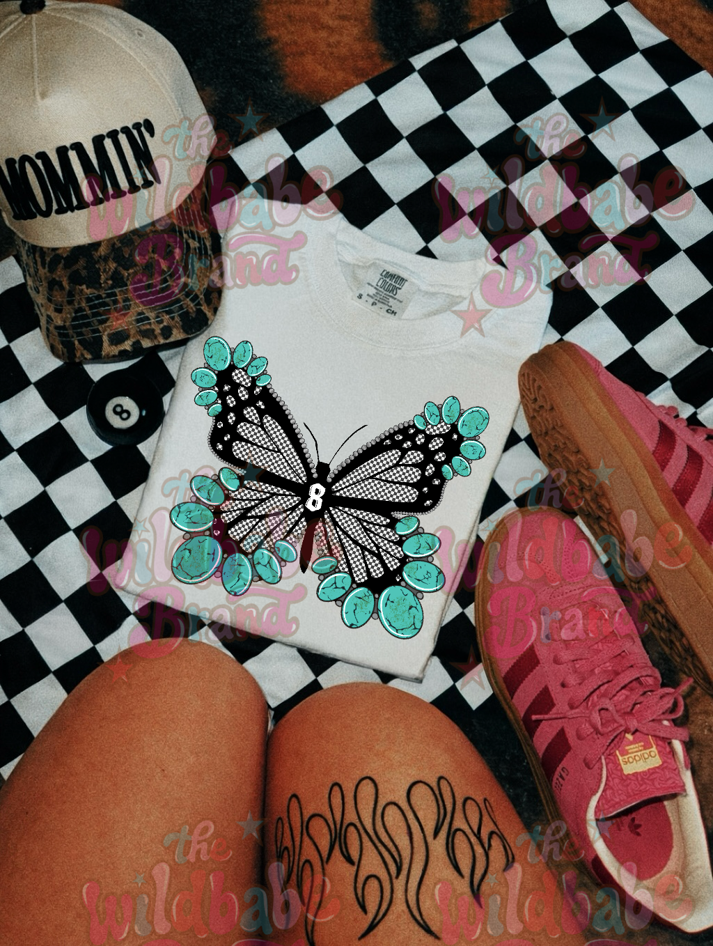 BUTTERFLY GRAPHIC TEE