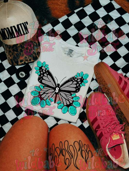 BUTTERFLY GRAPHIC TEE