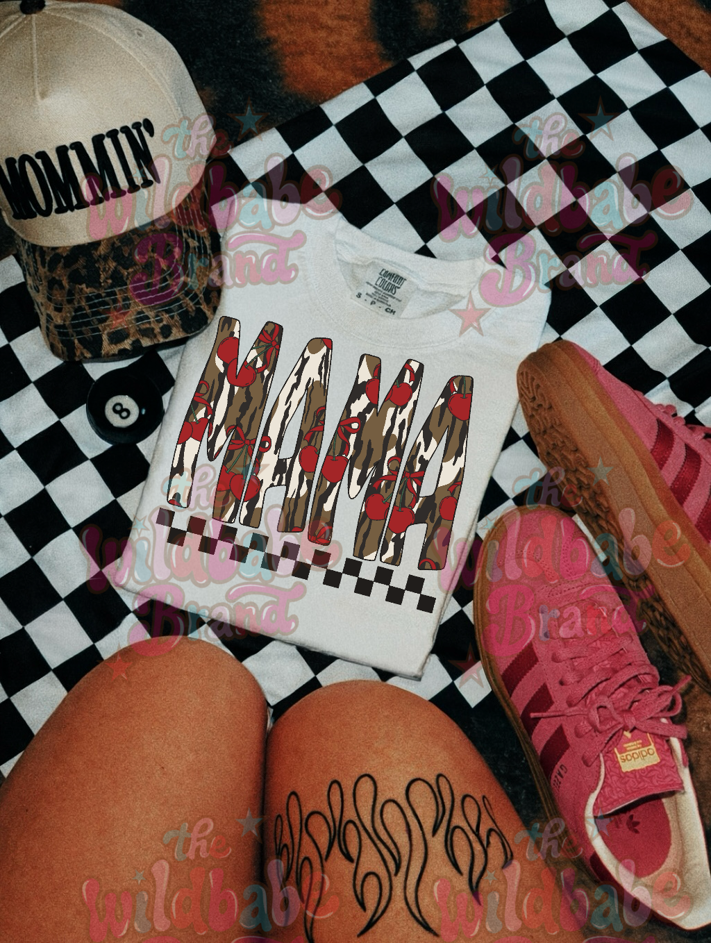 CAMO MAMA GRAPHIC TEE