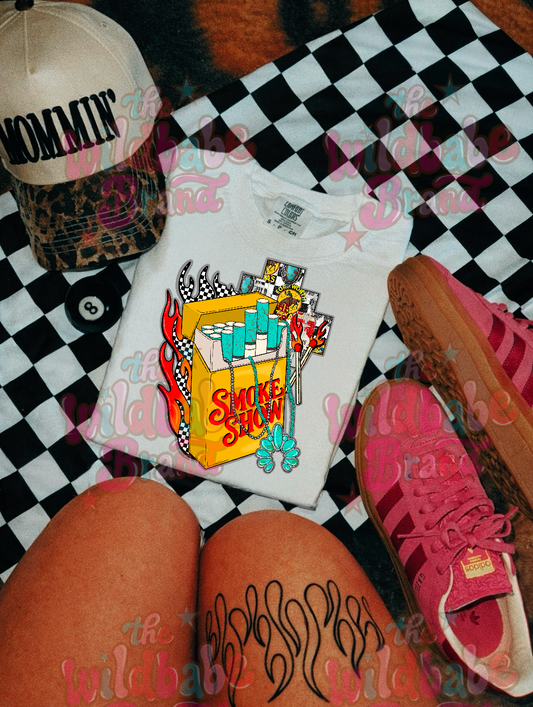SMOKE SHOW GRAPHIC TEE