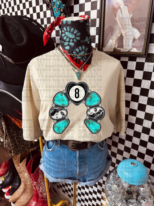 TURQUOISE JEWEL GRAPHIC