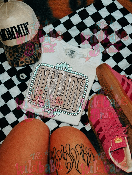 OL LADY GRAPHIC TEE