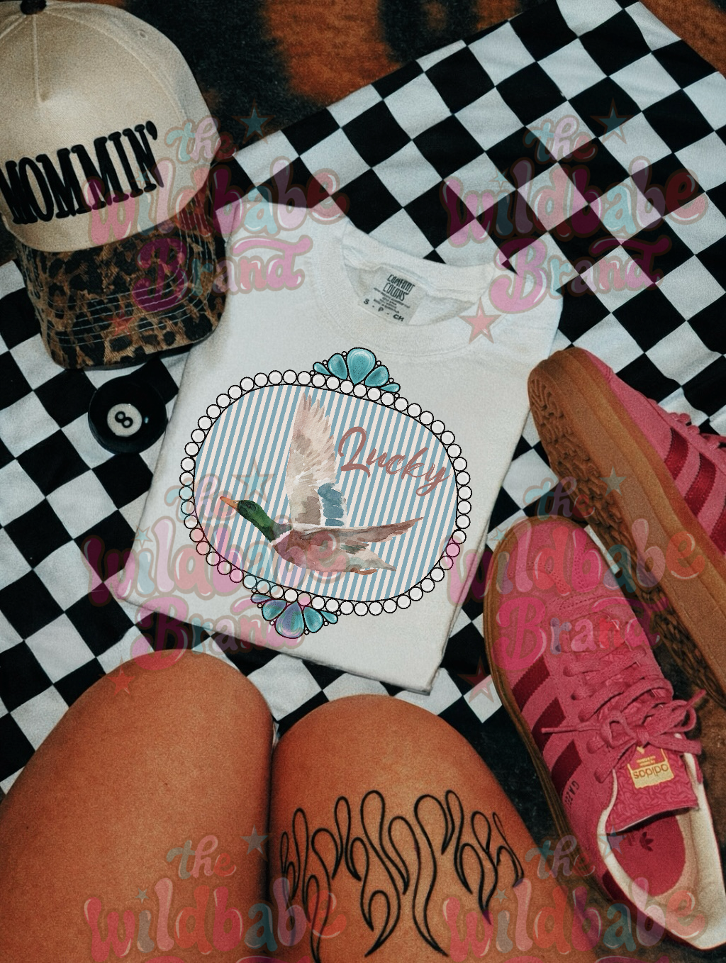 LUCKY DUCK GRAPHIC TEE