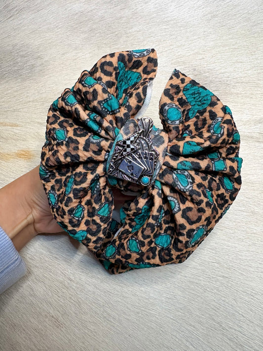 BABY SIZE EXTRA MESSY WRAP COW TAG CHARM ADDED