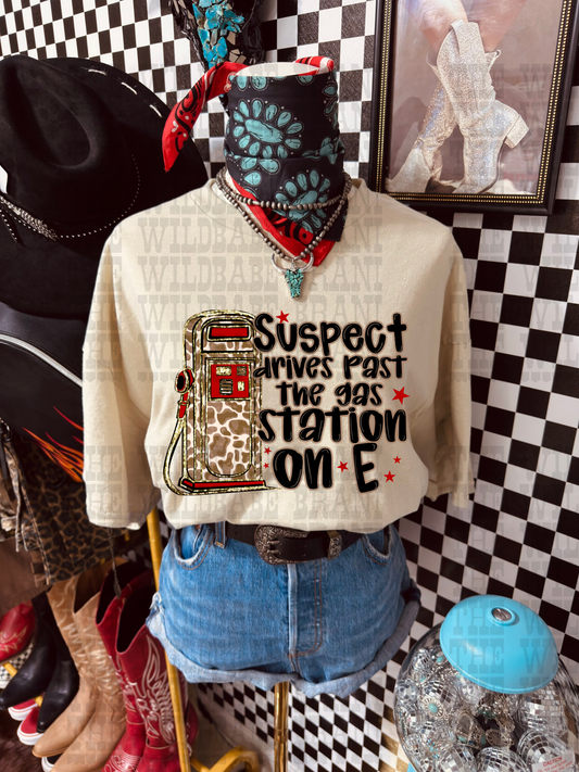 GAS STATION ON E GRAPHIC